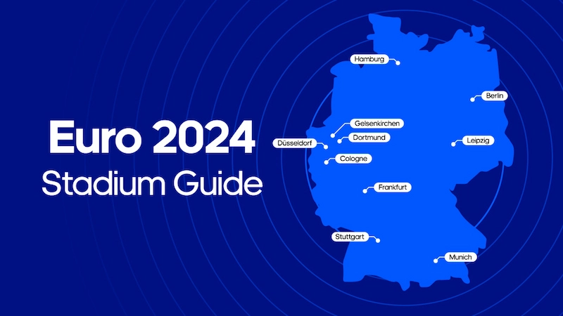 Stadiums that will host matches at Euro 2024